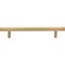 Jeffrey Alexander 128 mm Center-to-Center Satin Bronze Square Dominique Cabinet Bar Pull 845-128SBZ - alternate 4